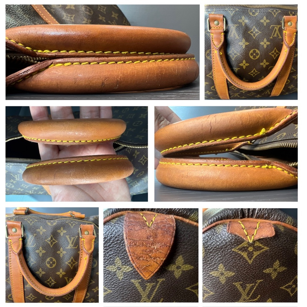 Vintage 1989 Louis Vuitton Keepall 50 with COA - Picture 12 of 17